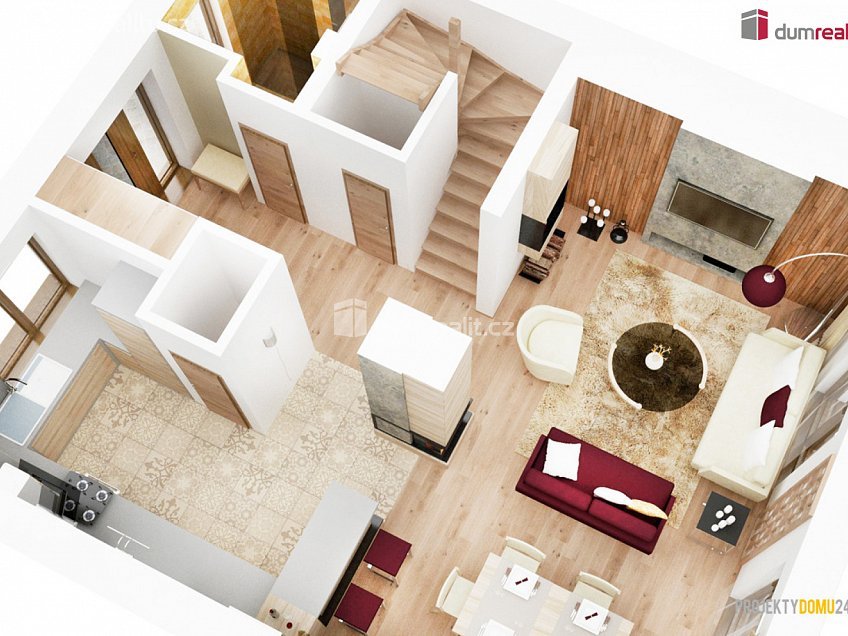 Prodej  domu na klíč 121 m^2 Rudice, Rudice 