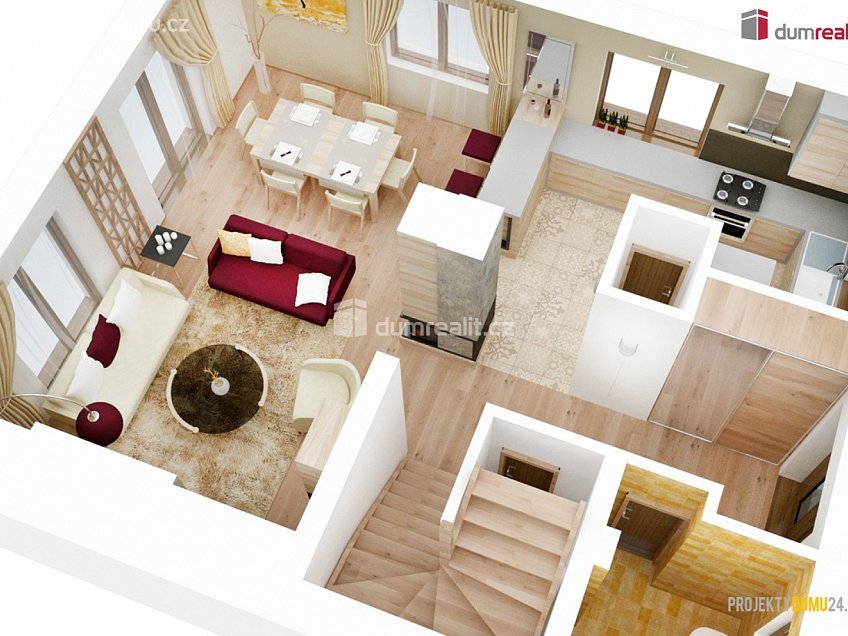 Prodej  domu na klíč 121 m^2 Rudice, Rudice 