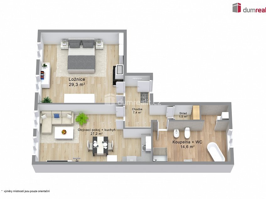 Prodej bytu 2+kk 94 m^2 Svahová, Karlovy Vary 