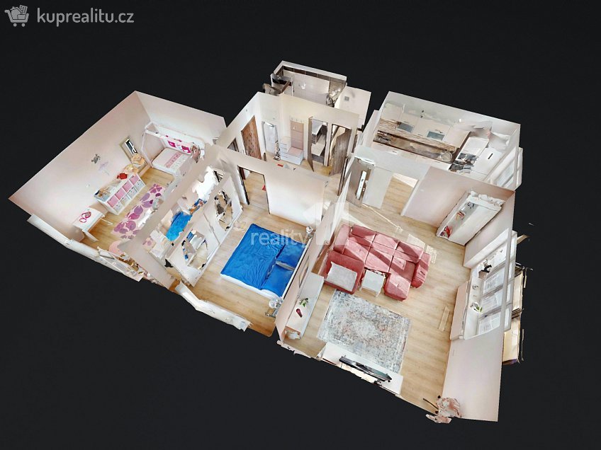 Pronájem bytu 3+1 78 m^2 5. května, Humpolec 