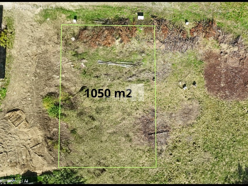Prodej  stavebního pozemku 1050 m^2 Slunečná, Aš 