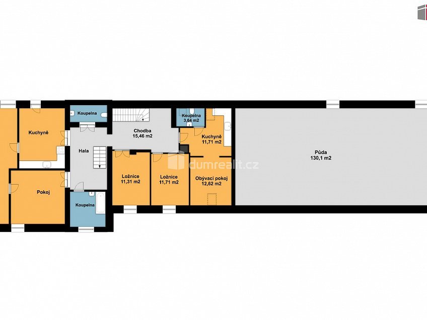 Prodej  rodinného domu 505 m^2 Zvěstov, Zvěstov 