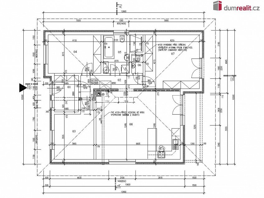 Prodej  domu na klíč 115 m^2 Holešov, Holešov 