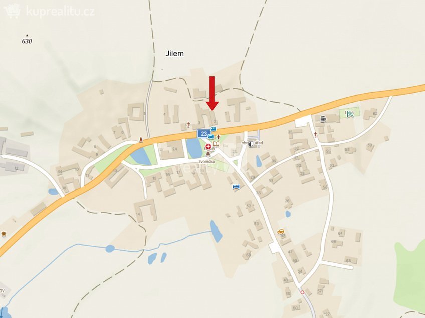 Prodej  rodinného domu 95 m^2 Jilem, Jilem 