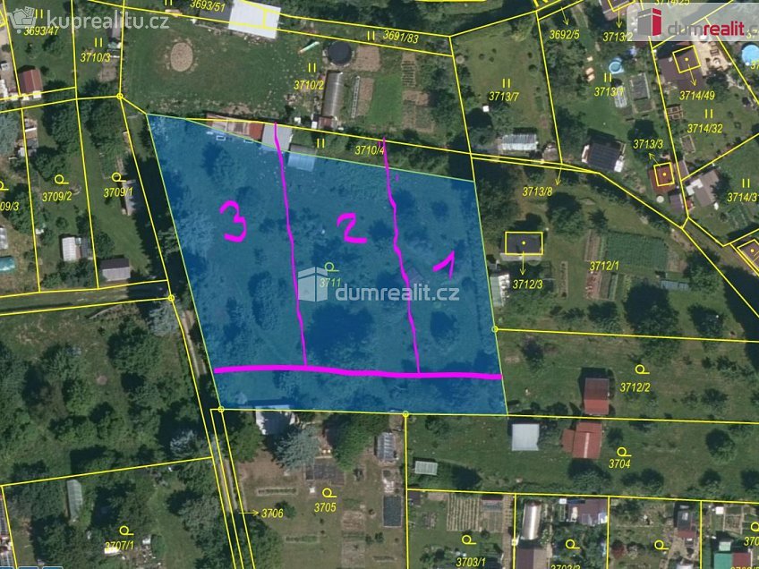 Prodej  zahrady 1082 m^2 Tachov, Tachov 