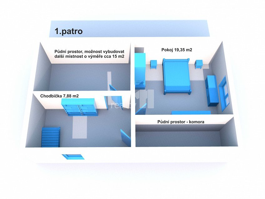 Prodej  rodinného domu 107 m^2 Tuchoraz, Tuchoraz 