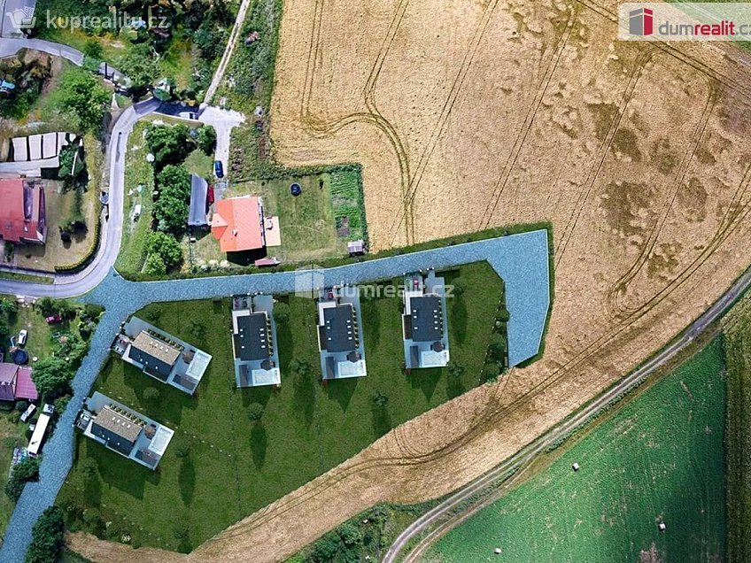 Prodej  stavebního pozemku 10842 m^2 Černouček, Černouček 