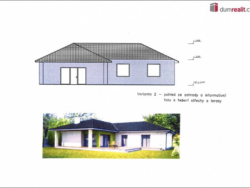 Prodej  stavebního pozemku 859 m^2 Na Vršku, Kačice 