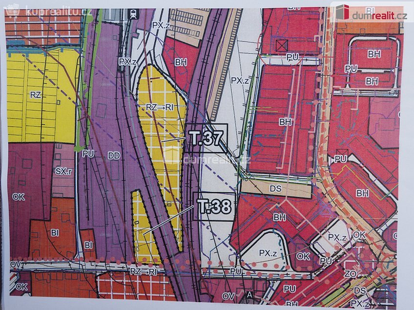Prodej  stavebního pozemku 1760 m^2 U Výtopny, Lovosice 