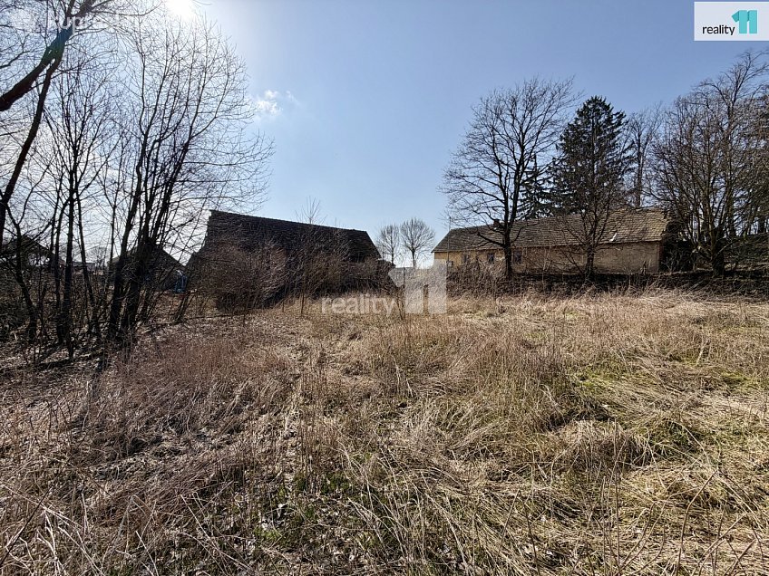 Prodej  stavebního pozemku 942 m^2 Martinice u Onšova, Martinice u Onšova 