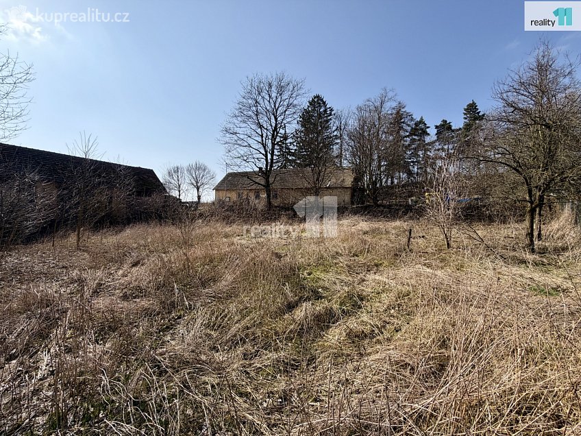 Prodej  stavebního pozemku 942 m^2 Martinice u Onšova, Martinice u Onšova 