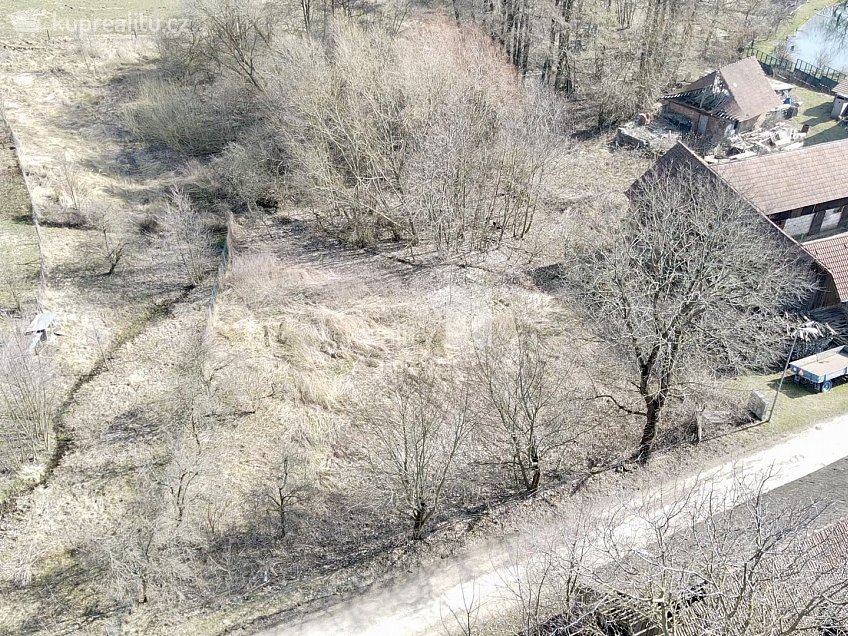 Prodej  stavebního pozemku 942 m^2 Martinice u Onšova, Martinice u Onšova 