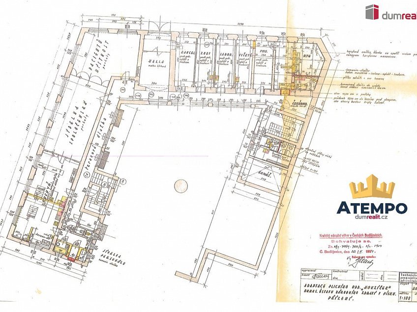 Prodej  komerční reality 2181 m^2 U Honzíčka, Písek 
