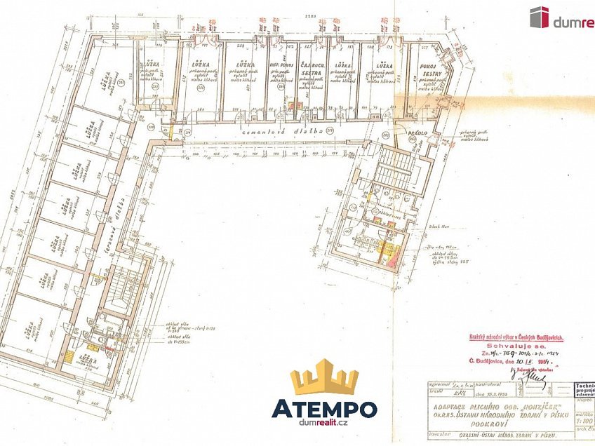 Prodej  komerční reality 2181 m^2 U Honzíčka, Písek 