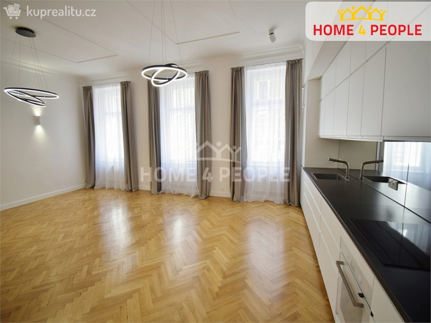 Pronájem bytu 4+kk 123 m^2 Zborovská, Praha 5 