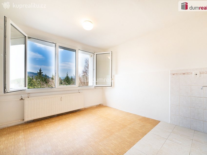 Prodej bytu 1+kk 19 m^2 Šumavská, Větřní 