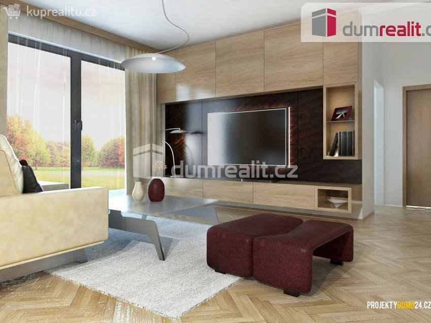 Prodej  projektu  rodinného domu 115 m^2 Losy, Uherský Brod 