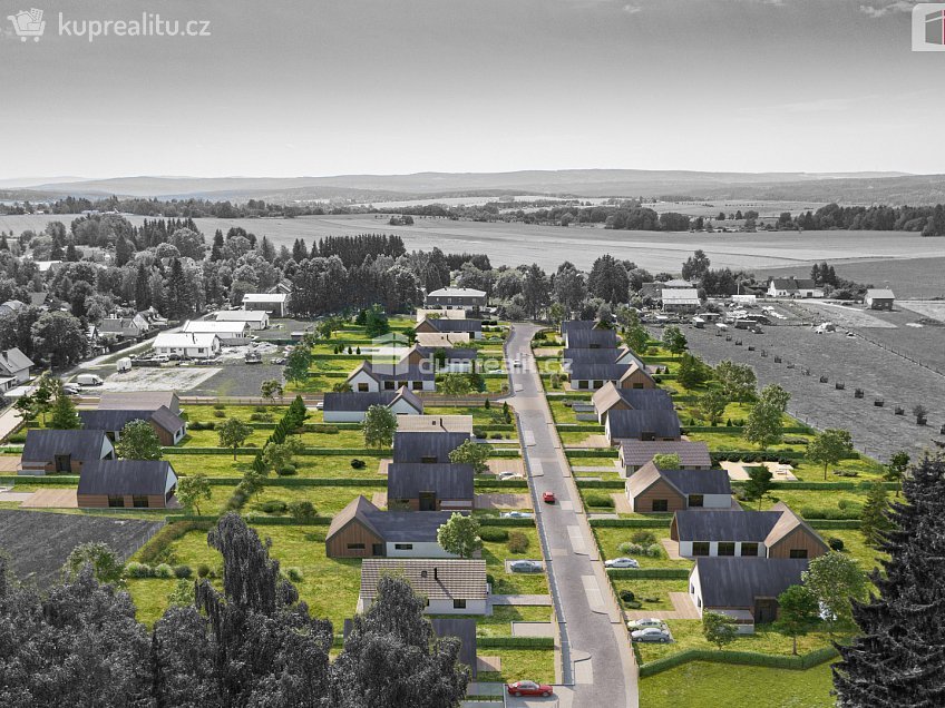 Prodej  stavebního pozemku 1460 m^2 Tři Sekery, Tři Sekery 