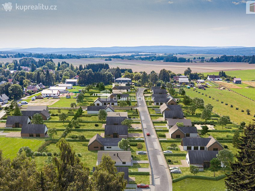 Prodej  stavebního pozemku 1424 m^2 Tři Sekery, Tři Sekery 