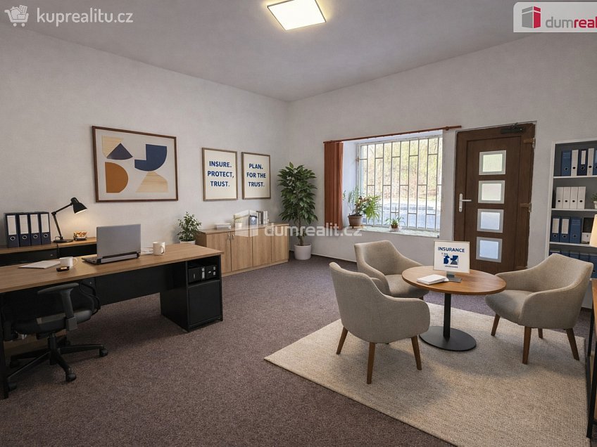 Pronájem  obchodních prostor 36 m^2 Litoměřická, Děčín 