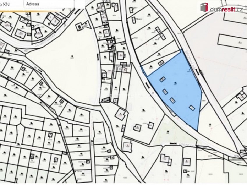 Prodej  stavebního pozemku 1000 m^2 Proboštov, Proboštov 