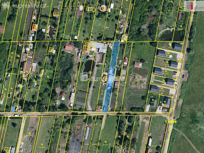 Prodej  zahrady 729 m^2 Břeclav, Břeclav 