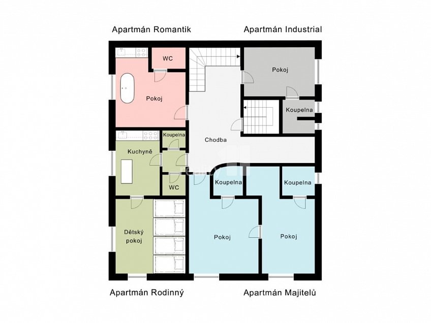 Prodej  ubytovacího zařízení 461 m^2 Malešov, Malešov 