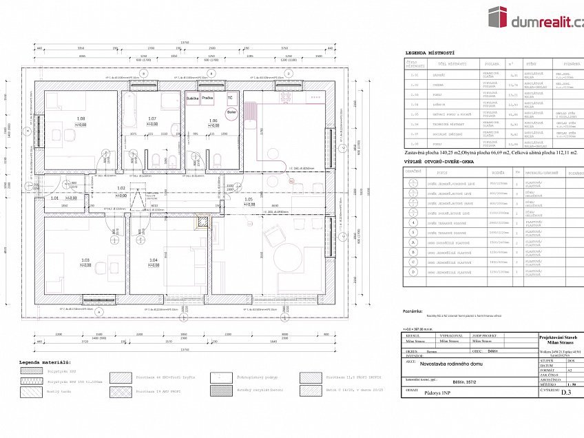Prodej  stavebního pozemku 1218 m^2 Běštín, Běštín 