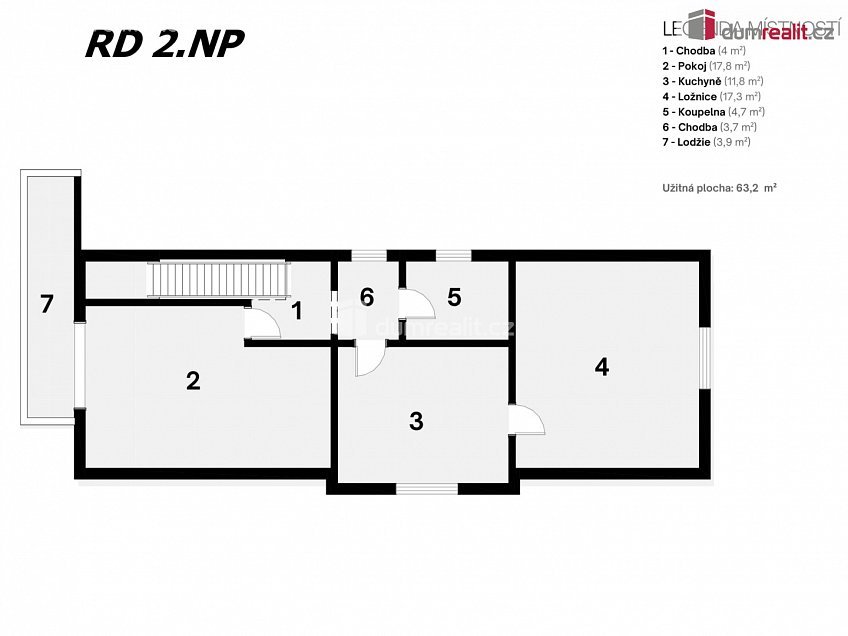 Prodej  rodinného domu 150 m^2 B. Němcové, Libiš 
