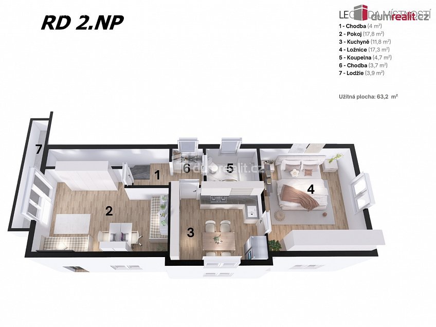 Prodej  rodinného domu 150 m^2 B. Němcové, Libiš 