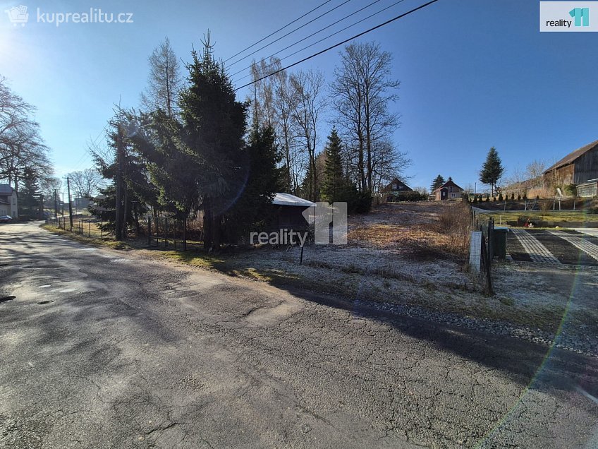 Prodej  stavebního pozemku 1153 m^2 Krásná, Krásná 