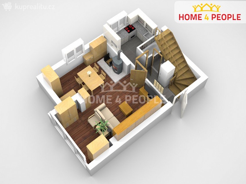 Prodej  chaty 85 m^2 Čisovice, Čisovice 