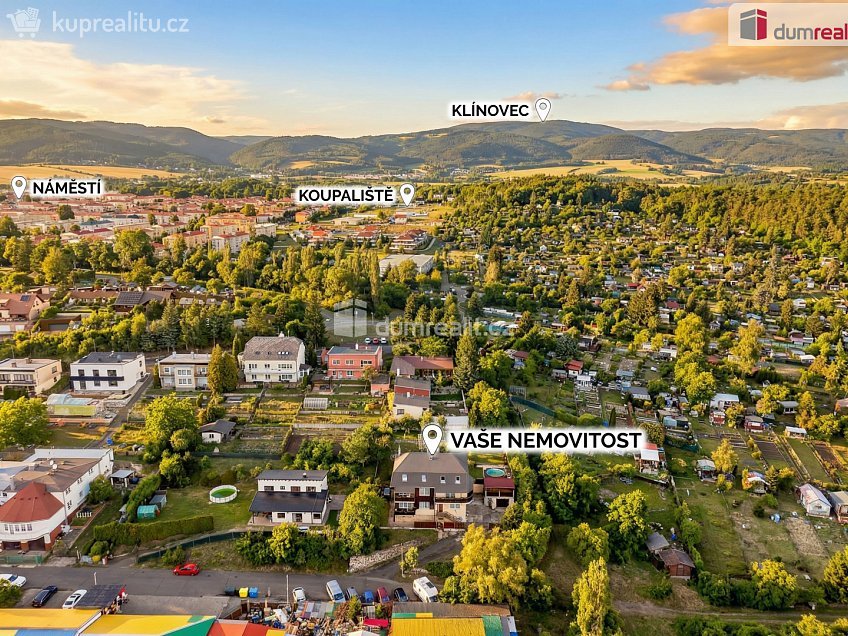 Prodej  rodinného domu 340 m^2 Krušnohorská, Ostrov 