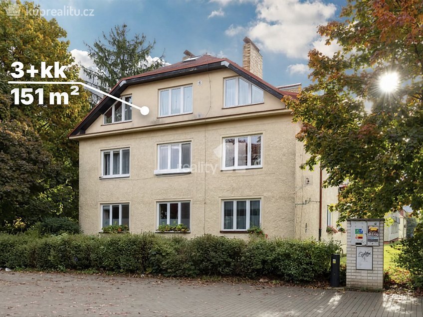 Prodej bytu 3+kk 151 m^2 Kamýcká, Praha-Suchdol 