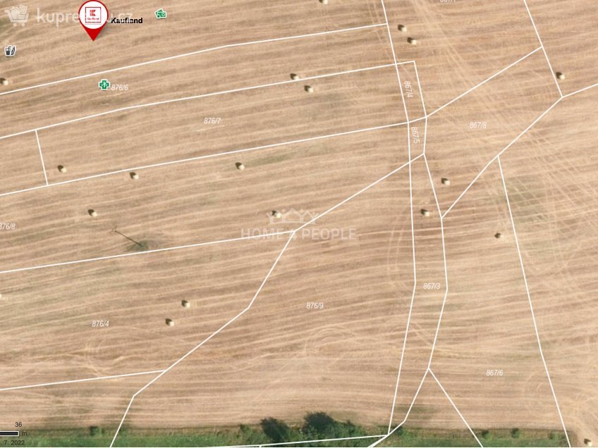 Prodej  stavebního pozemku 9478 m^2 Pražská, Hořovice 