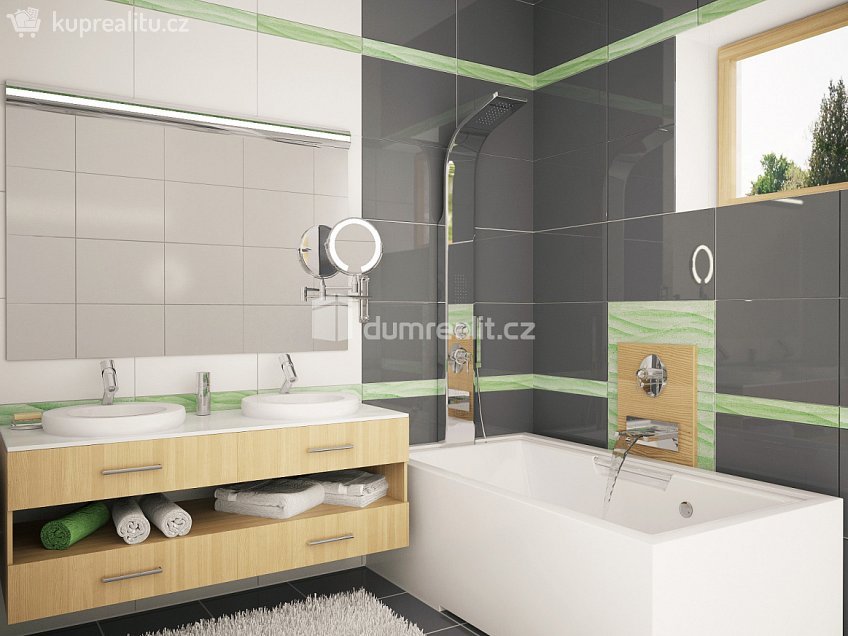 Prodej  projektu  rodinného domu 100 m^2 Hrabůvky, Zlín 