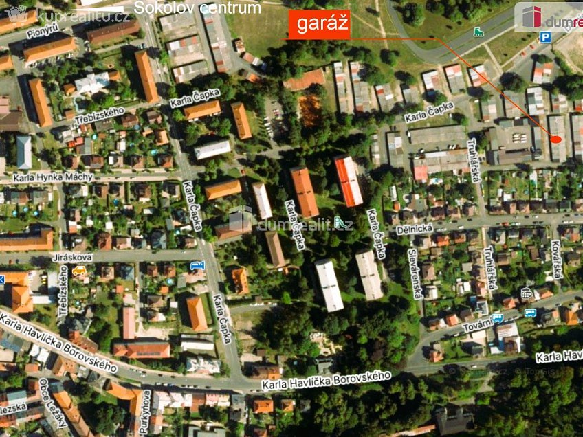 Prodej  garáže 20 m^2 Truhlářská, Sokolov 