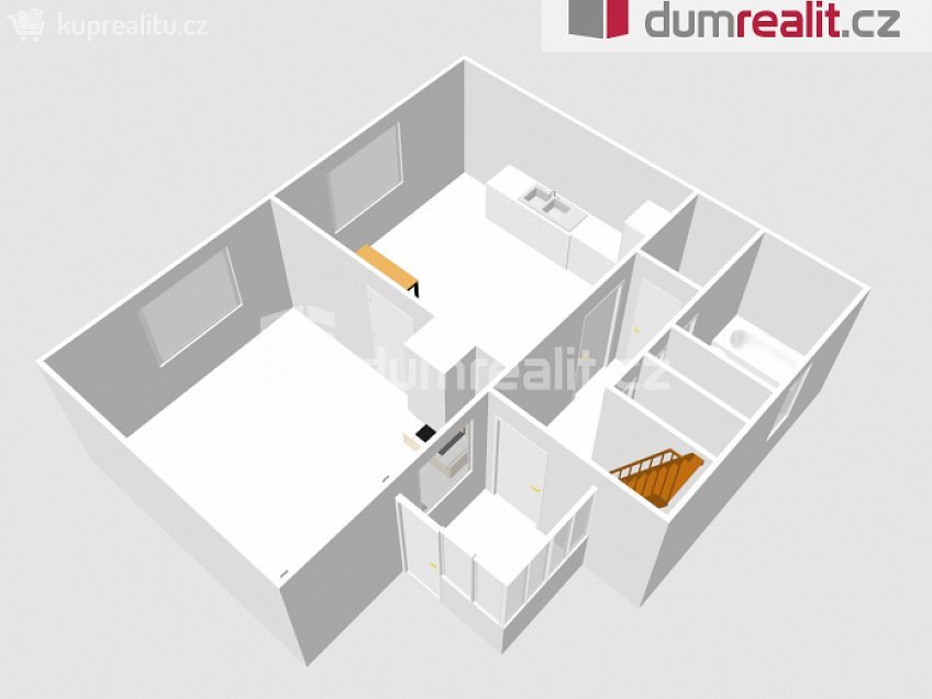 Prodej  rodinného domu 83 m^2 Nová Ves, Nová Ves 