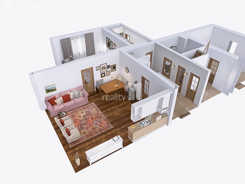 Prodej  rodinného domu 152 m^2 Maršov u Úpice, Maršov u Úpice 