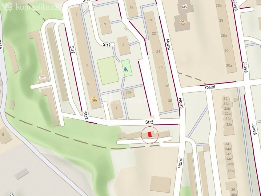 Prodej  garáže 17 m^2 Strž, Brno 