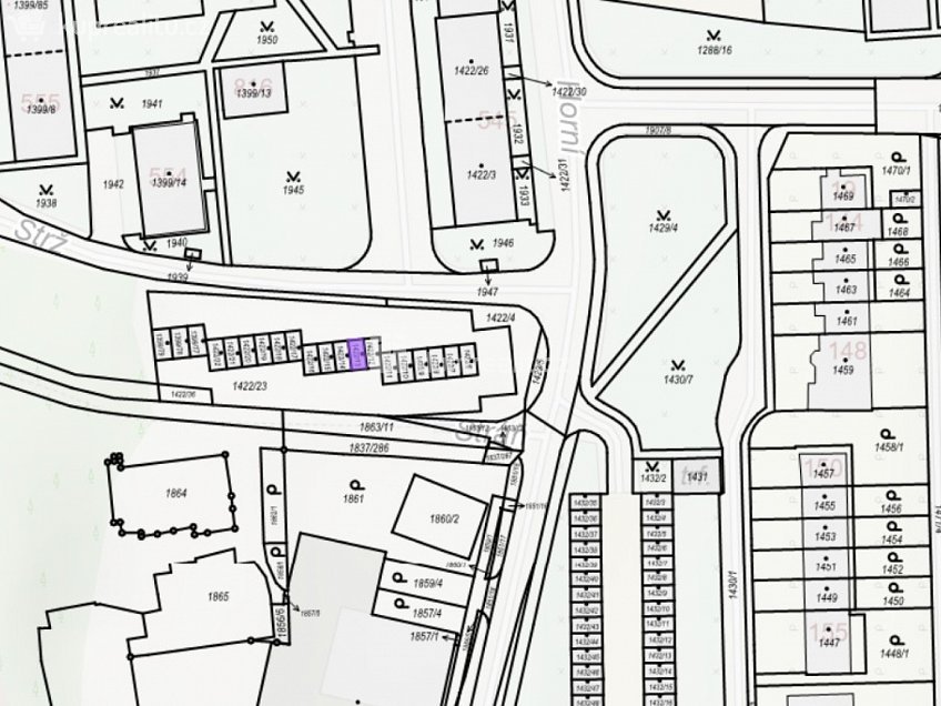 Prodej  garáže 17 m^2 Strž, Brno 