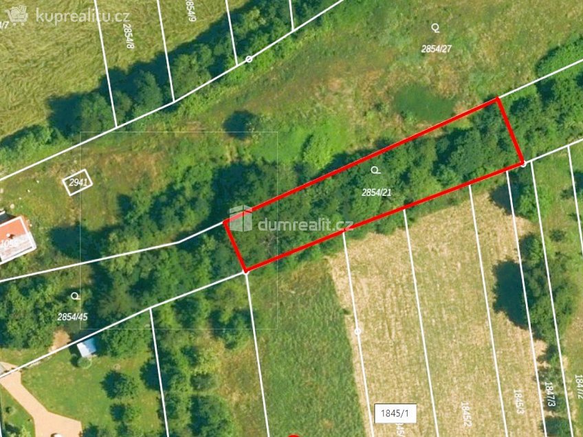 Prodej  zahrady 1141 m^2 Hranice, Hranice 