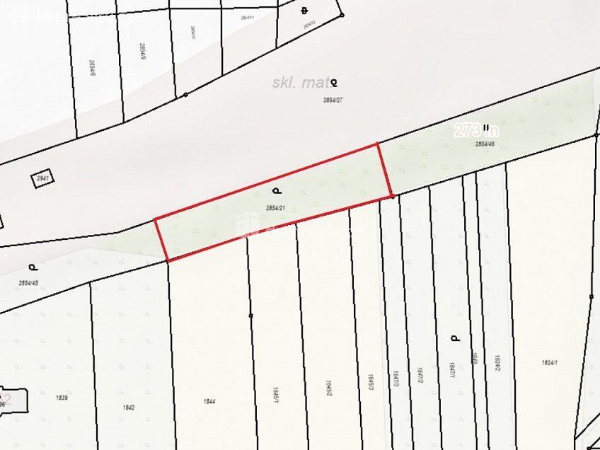 Prodej  zahrady 1141 m^2 Hranice, Hranice 