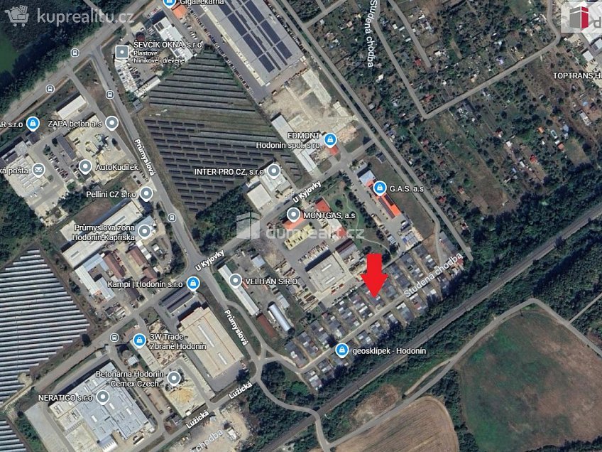 Pronájem  garáže 19 m^2 Hodonín, Hodonín 