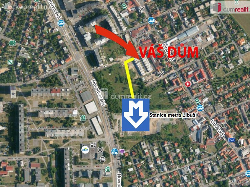 Prodej  rodinného domu 378 m^2 V Hrobech, Praha-Libuš 