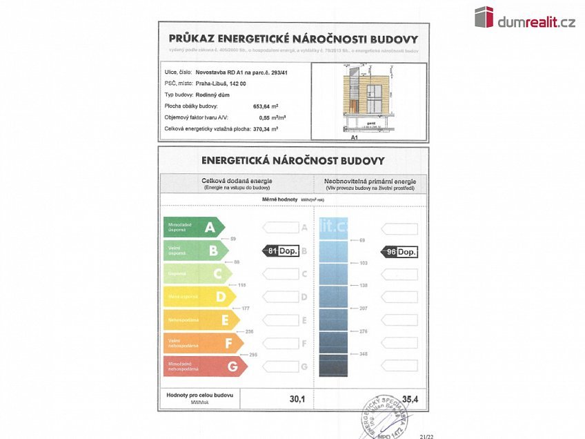 Prodej  rodinného domu 378 m^2 V Hrobech, Praha-Libuš 
