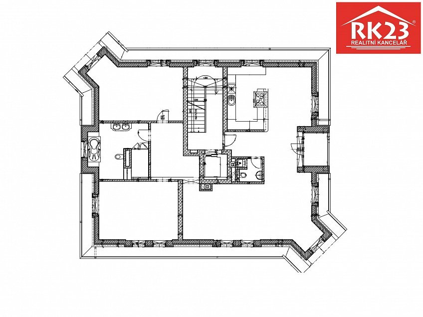 Prodej bytu 3+kk 165 m^2 Bezejmenná 725, Mariánské Lázně 