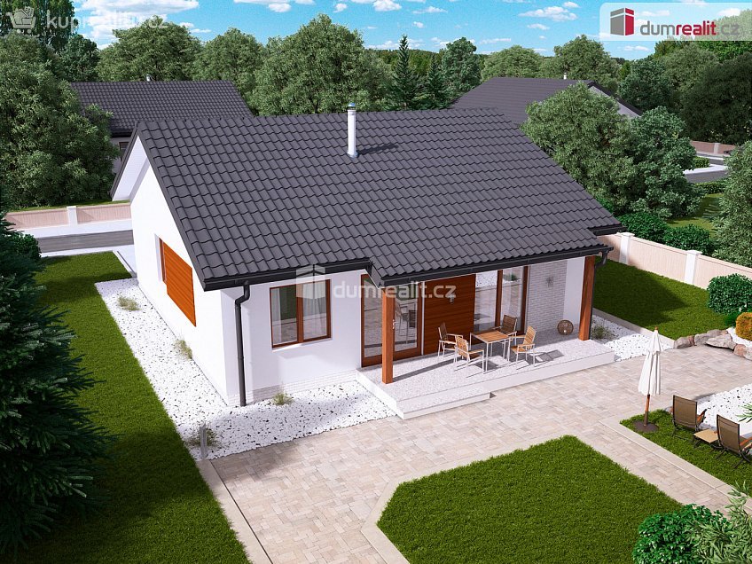 Prodej  projektu  rodinného domu 100 m^2 Hrabůvky, Zlín 