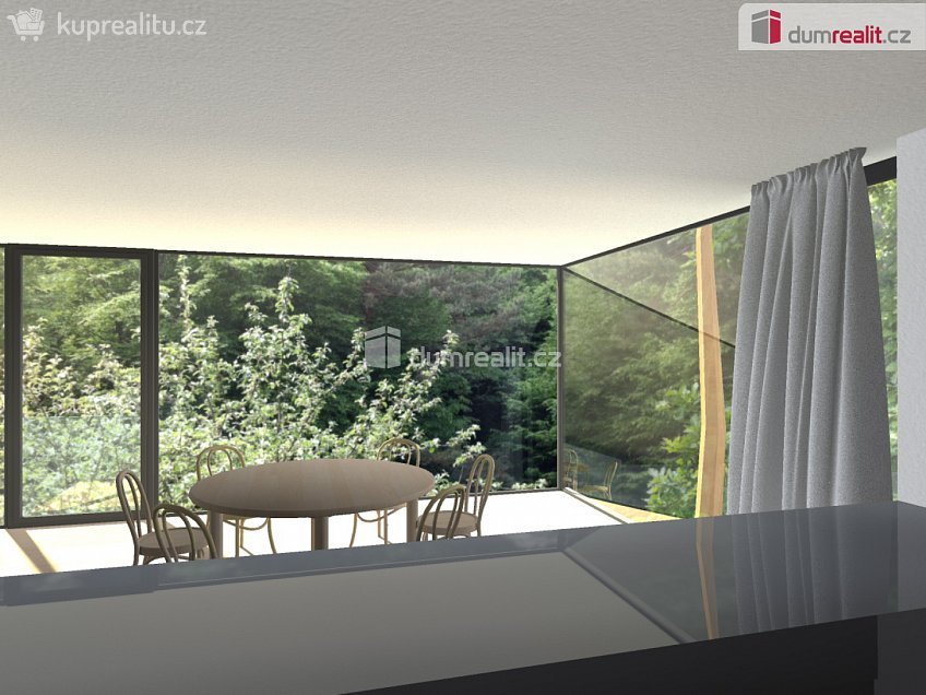 Prodej  stavebního pozemku 1153 m^2 Lužné, Luhačovice 