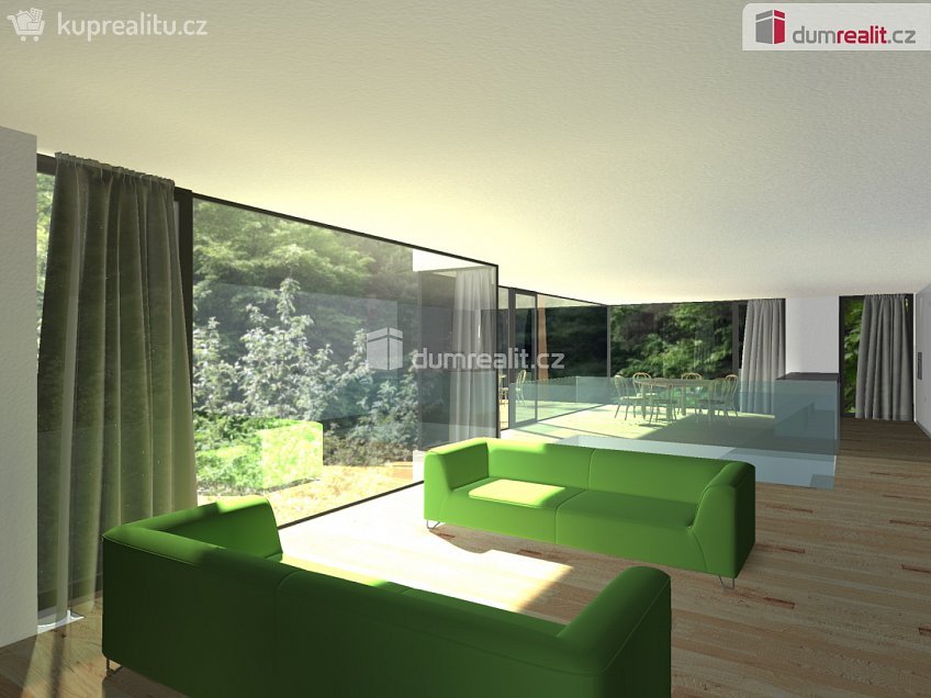 Prodej  stavebního pozemku 1153 m^2 Lužné, Luhačovice 